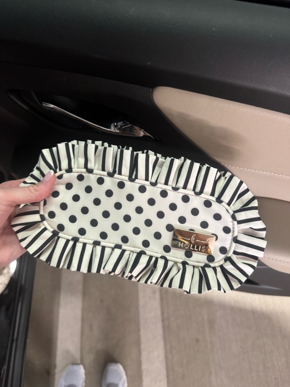 Hollis Polka Dot Pouch